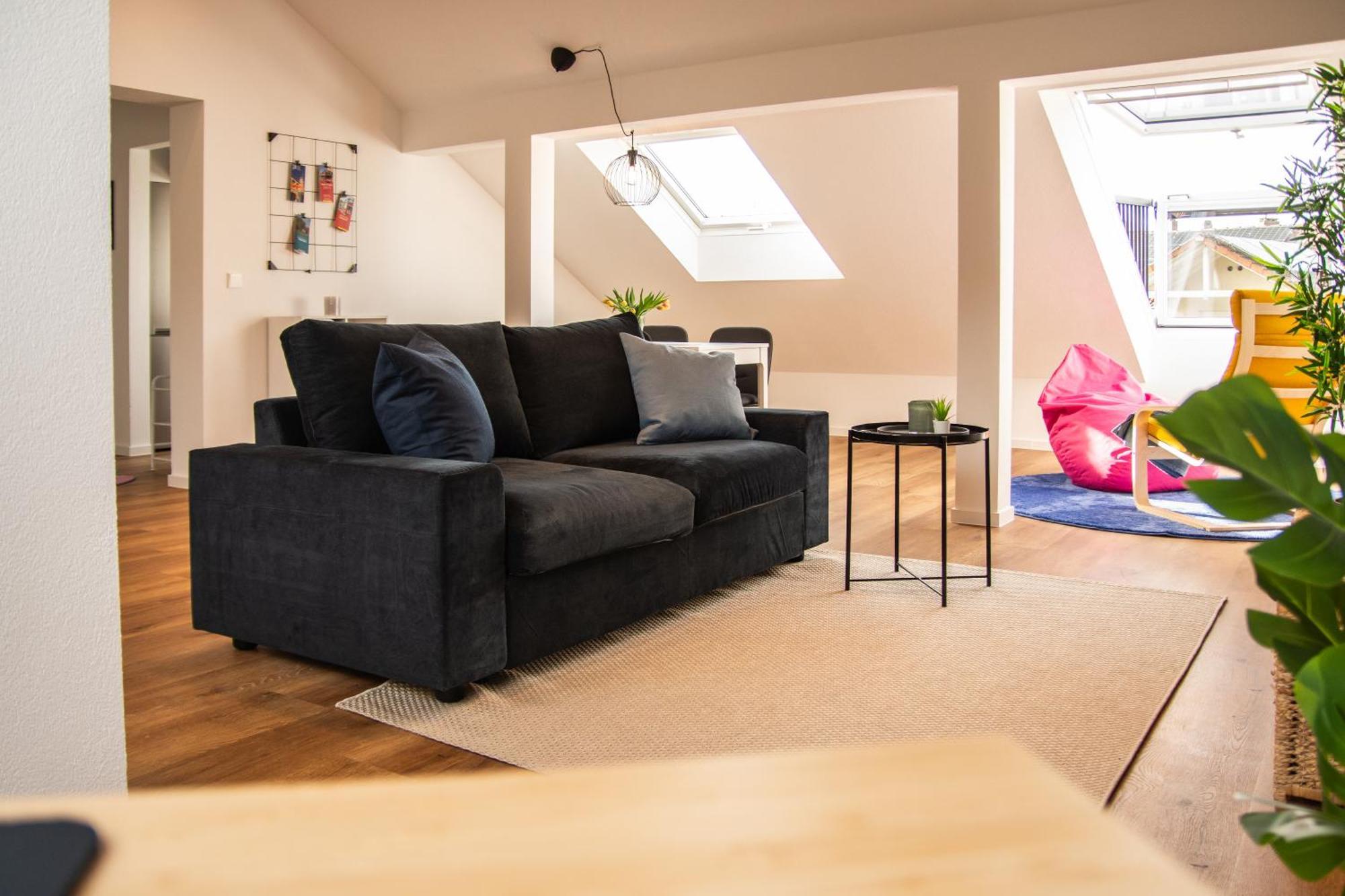 Das Raum-Wunder Mit Kueche Und Smart-Tv Karlsruhe Bagian luar foto